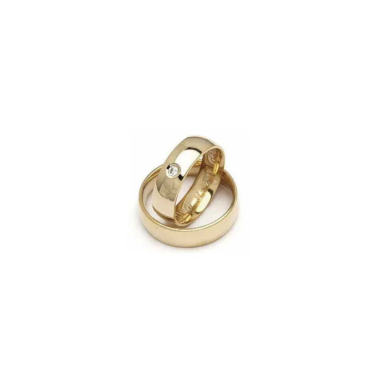 Gifteringer fra rs of scandinavia i gull 0,03 ct