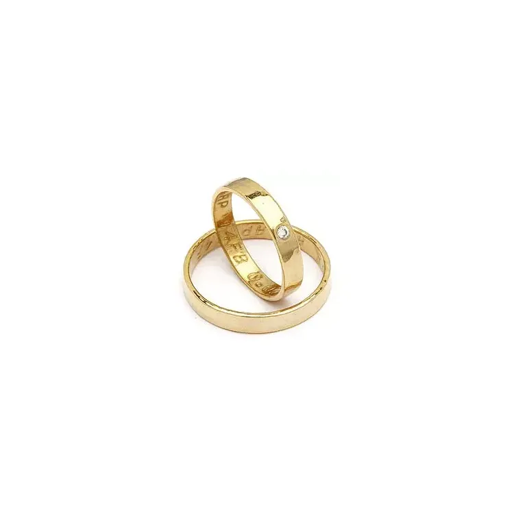 Gifteringer fra rs of scandinavia i gull 0,02 ct