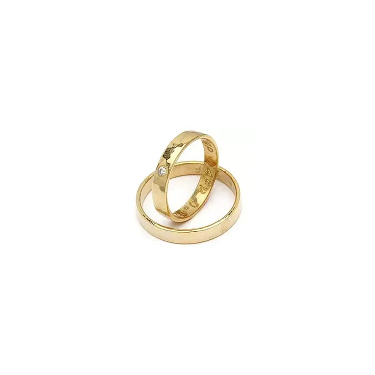 Gifteringer fra rs of scandinavia i gull 0,02 ct