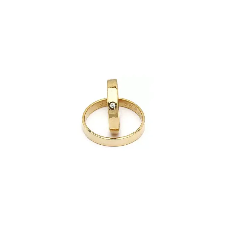 Gifteringer fra rs of scandinavia i gull 0,02 ct