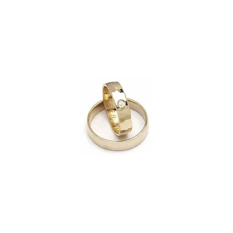 Gifteringer fra rs of scandinavia i gull 0,02 ct