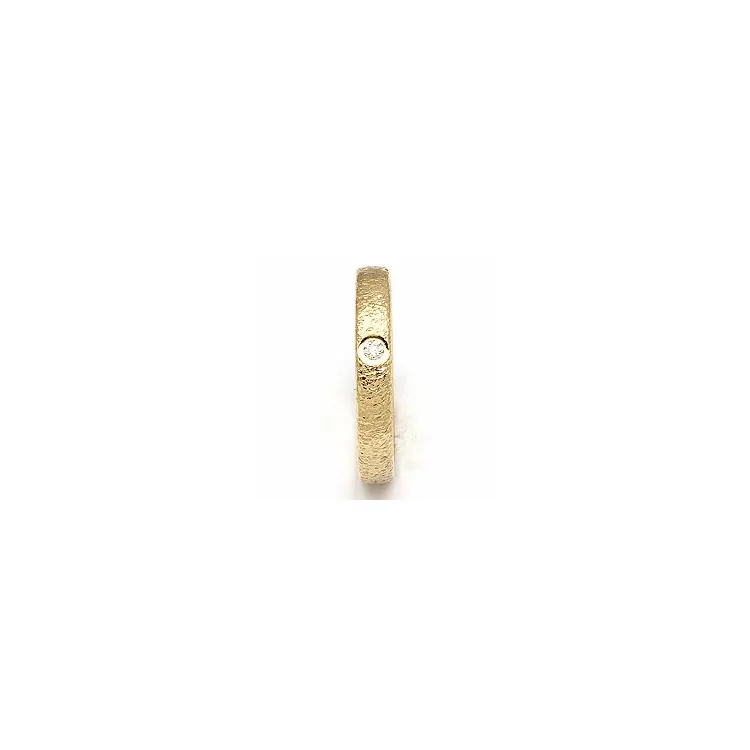 Giftering fra rs of scandinavia i 14 karat gull 0,02 ct