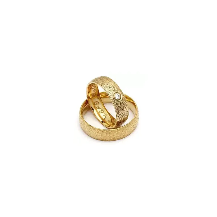 Gifteringer fra rs of scandinavia i gull 0,03 ct