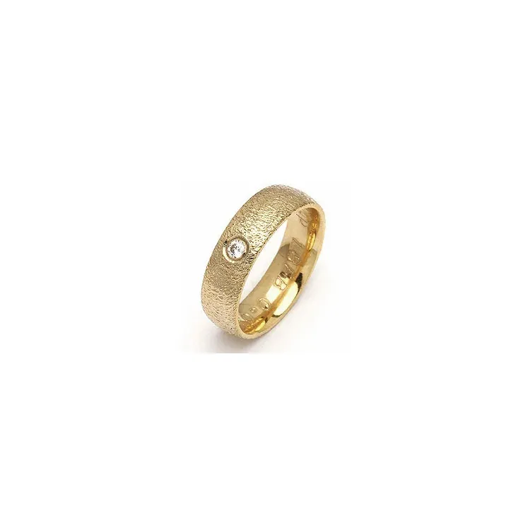 Giftering fra rs of scandinavia i 14 karat gull 0,03 ct