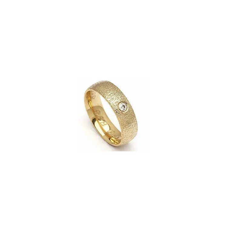 Giftering fra rs of scandinavia i 8 karat gull 0,03 ct