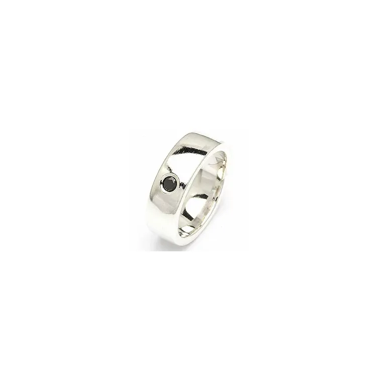 Giftering fra rs of scandinavia i sølv 0,10 ct