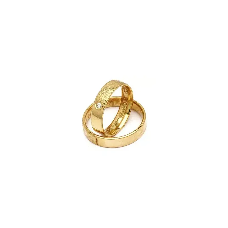 Gifteringer fra rs of scandinavia i gull 0,02 ct