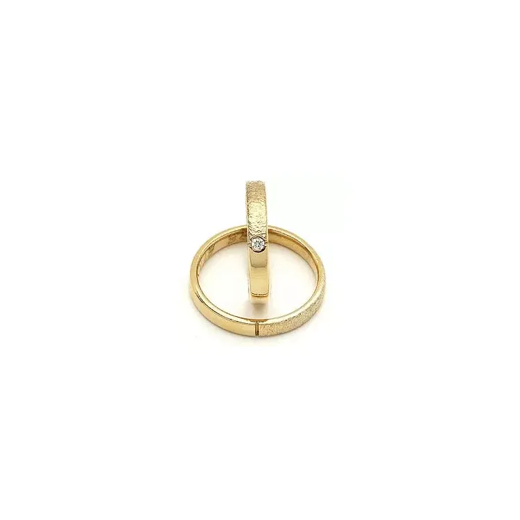 Gifteringer fra rs of scandinavia i gull 0,02 ct