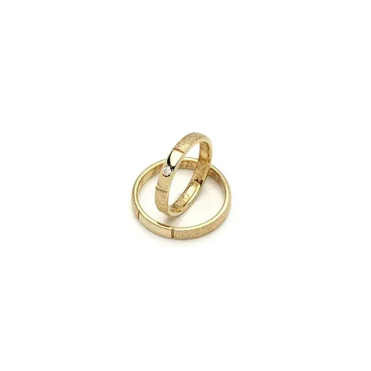Gifteringer fra rs of scandinavia i 8 karat gull 0,02 ct