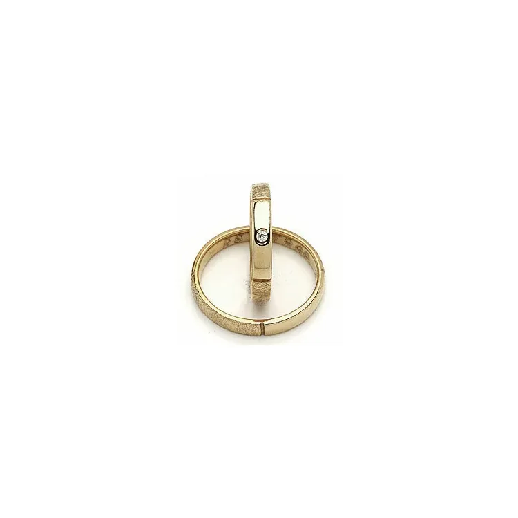 Gifteringer fra rs of scandinavia i 14 karat gull 0,02 ct
