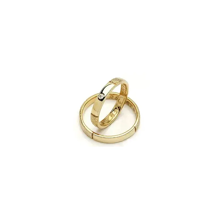 Gifteringer fra rs of scandinavia i 8 karat gull 0,02 ct