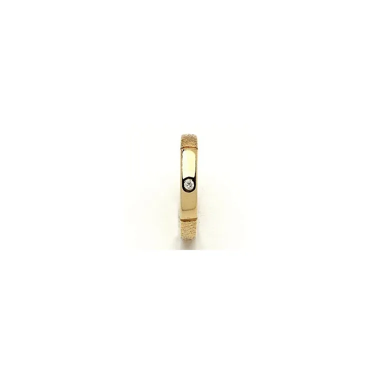 Giftering fra rs of scandinavia i 8 karat gull 0,02 ct