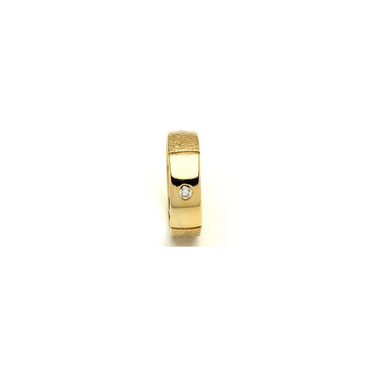 Giftering fra rs of scandinavia i 8 karat gull 0,03 ct