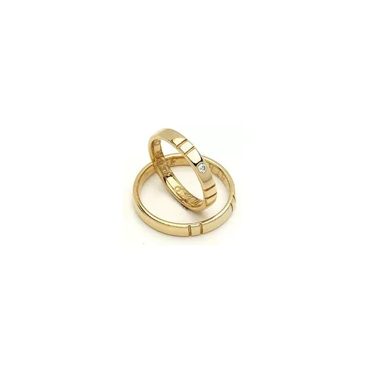 Gifteringer fra rs of scandinavia i 8 karat gull 0,02 ct