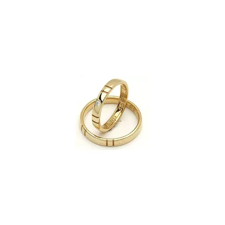 Gifteringer fra rs of scandinavia i 8 karat gull 0,02 ct