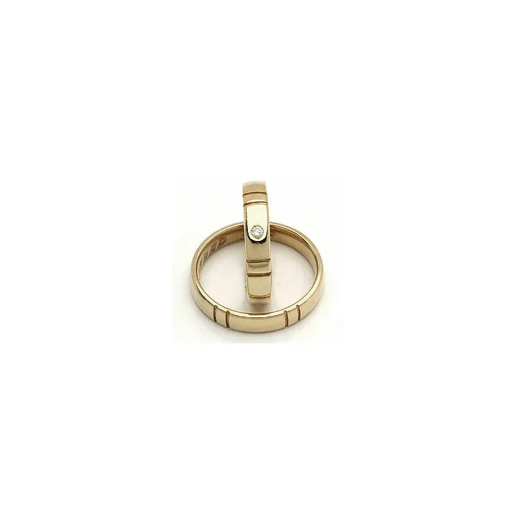 Gifteringer fra rs of scandinavia i 14 karat gull 0,02 ct