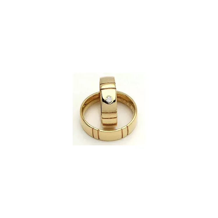 Gifteringer fra rs of scandinavia i 8 karat gull 0,02 ct