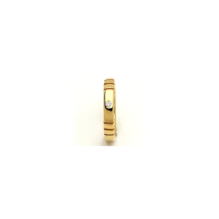Giftering fra rs of scandinavia i 14 karat gull 0,02 ct