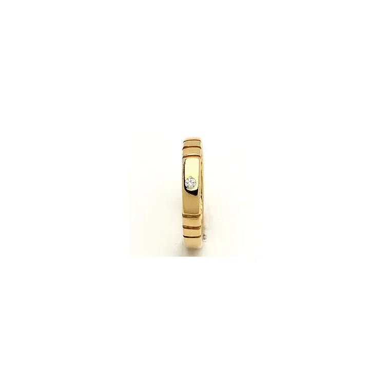 Giftering fra rs of scandinavia i 8 karat gull 0,02 ct