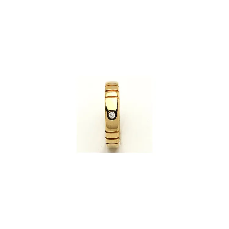 Giftering fra rs of scandinavia i 14 karat gull 0,02 ct