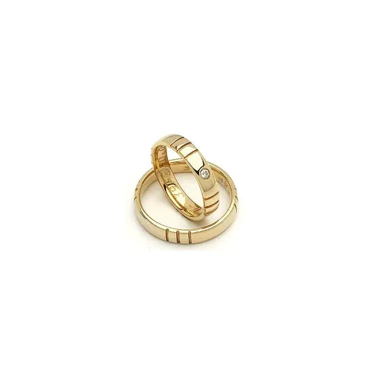 Gifteringer fra rs of scandinavia i 8 karat gull 0,02 ct