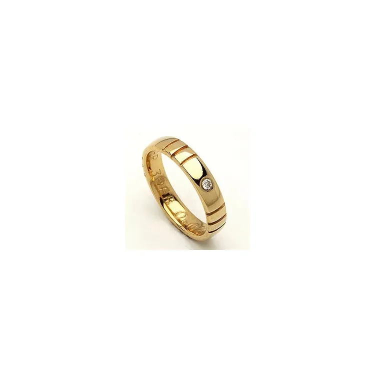 Giftering fra rs of scandinavia i 8 karat gull 0,02 ct