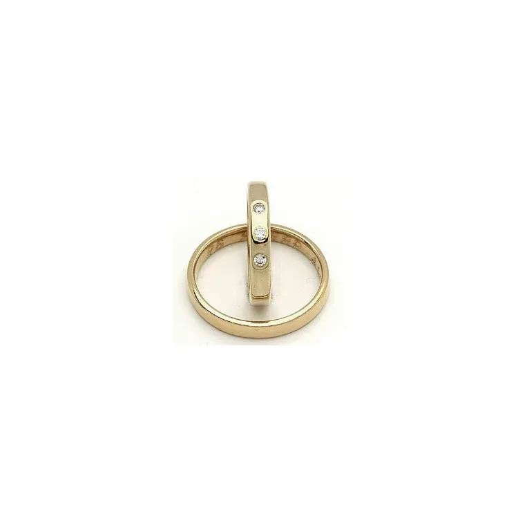 Gifteringer fra rs of scandinavia i 14 karat gull 0,06 ct