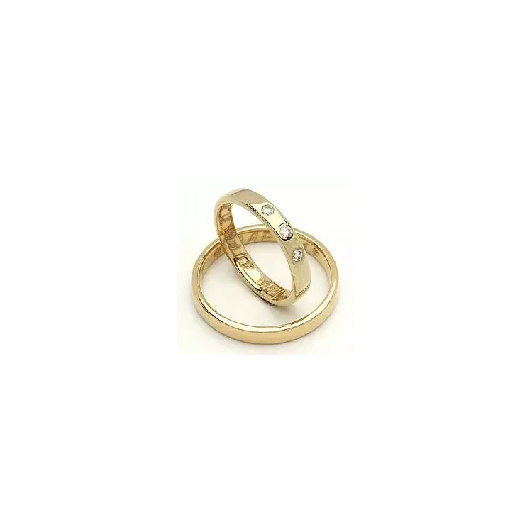 Gifteringer fra rs of scandinavia i gull 0,06 ct