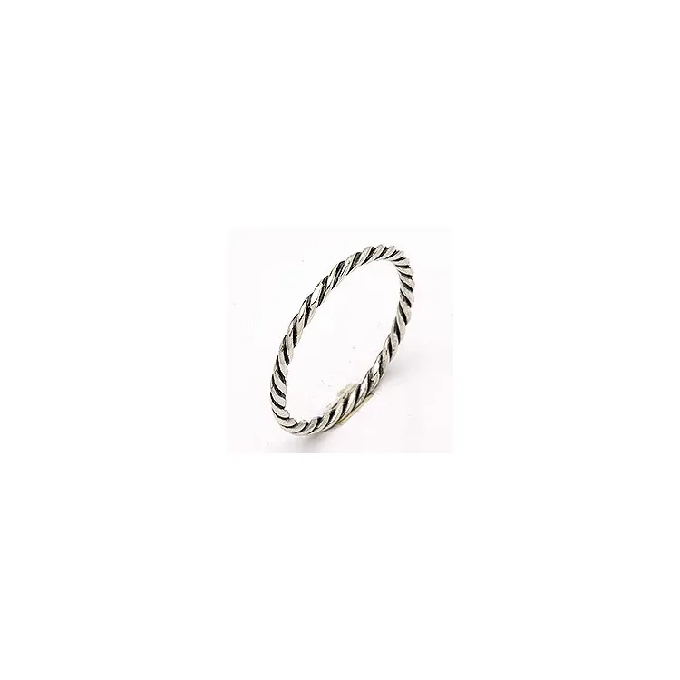 Blank Simple Rings ring i oksidert sterlingsølv
