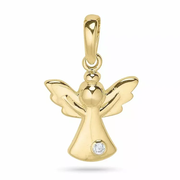 engel anheng i 9 karat gull - Gold Collection