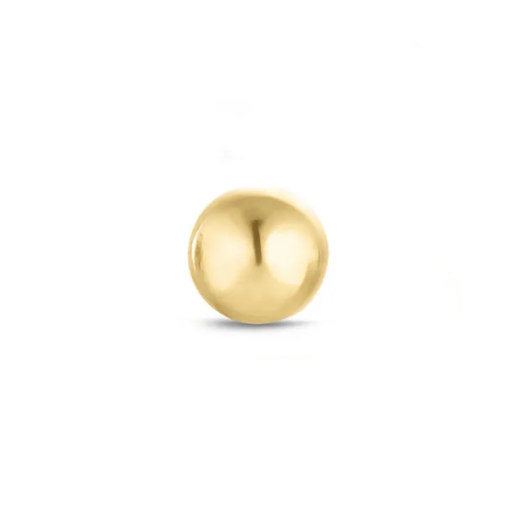 1/2 par 5 mm øredobber i 9 karat gull - Gold Collection