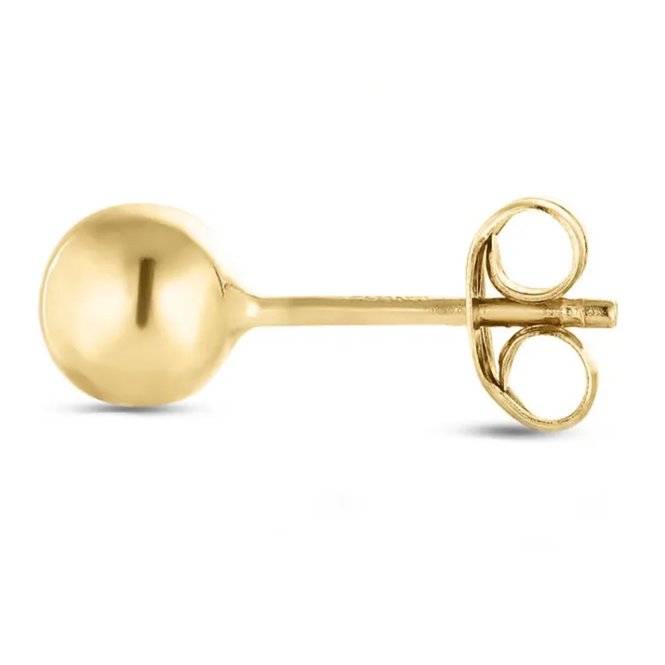1/2 par 5 mm øredobber i 9 karat gull - Gold Collection