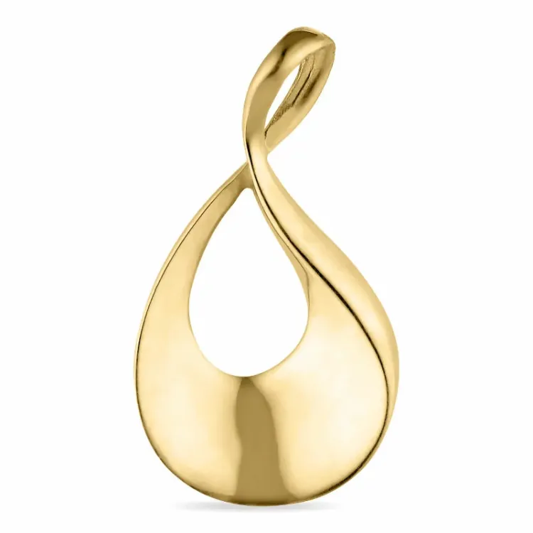 dråpe anheng i 9 karat gull - Gold Collection