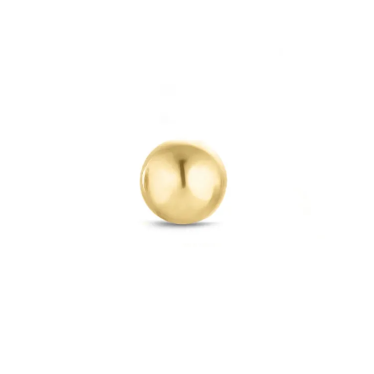 1/2 par 2 mm øredobber i 9 karat gull - Gold Collection