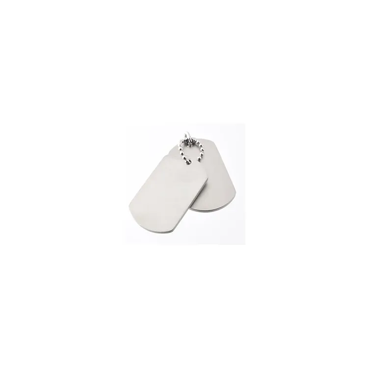 Hard Steel dogtag i stål
