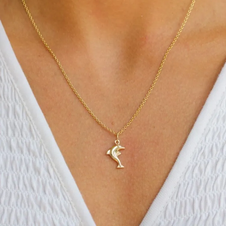 delfin anheng i 8 karat - Gold Collection
