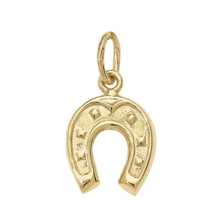 Elegant hestesko anheng i 8 karat - Gold Collection