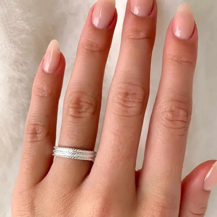 ring i sølv