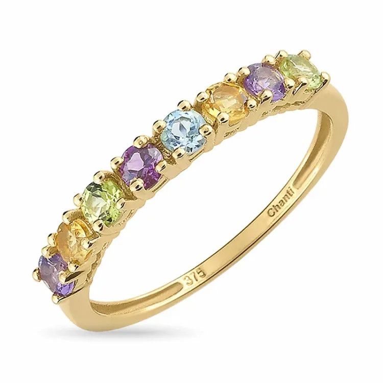 smal multifarget ring i 8 karat - Gold Collection