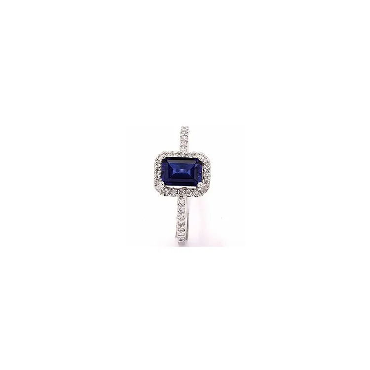 ring i 8 karat hvitt