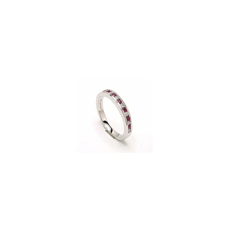 Bestillingsvare - Damering i 14 karat hvitt gull 0,18 ct 0,25 ct