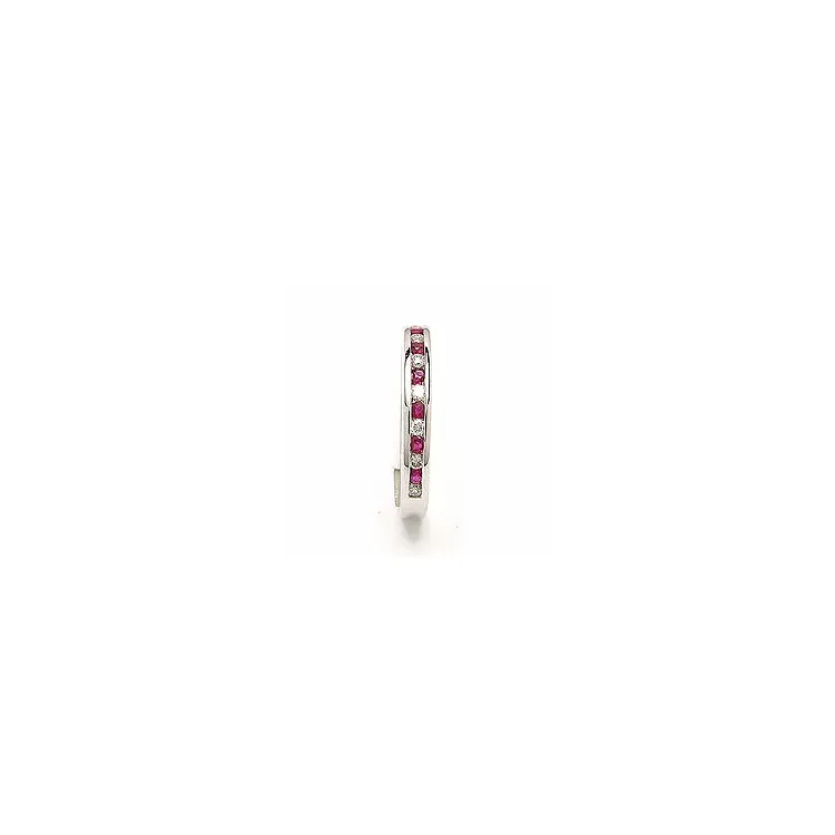 Bestillingsvare - Damering i 14 karat hvitt gull 0,18 ct 0,25 ct