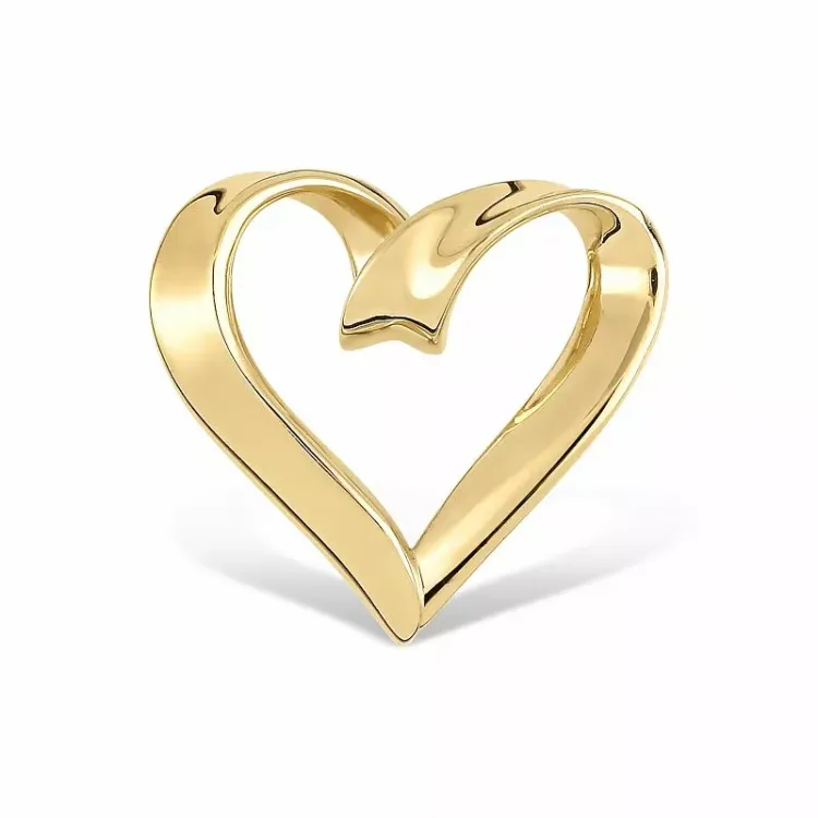 hjerte anheng i 9 karat gull - Gold Collection