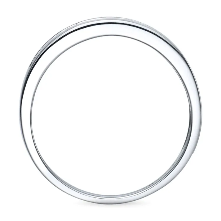 rubin ring i 14 karat hvitt gull 0,11 ct 0,26 ct