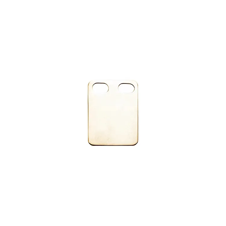 Scrouples ID-plate i 8 karat