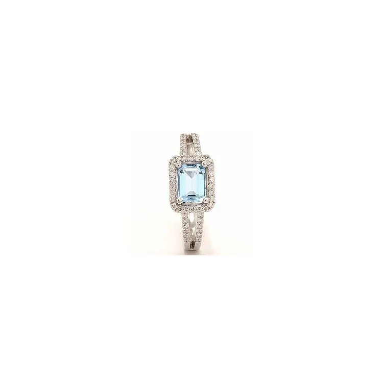 diamantring i 14 karat hvitt gull 0,25 ct 1,20 ct