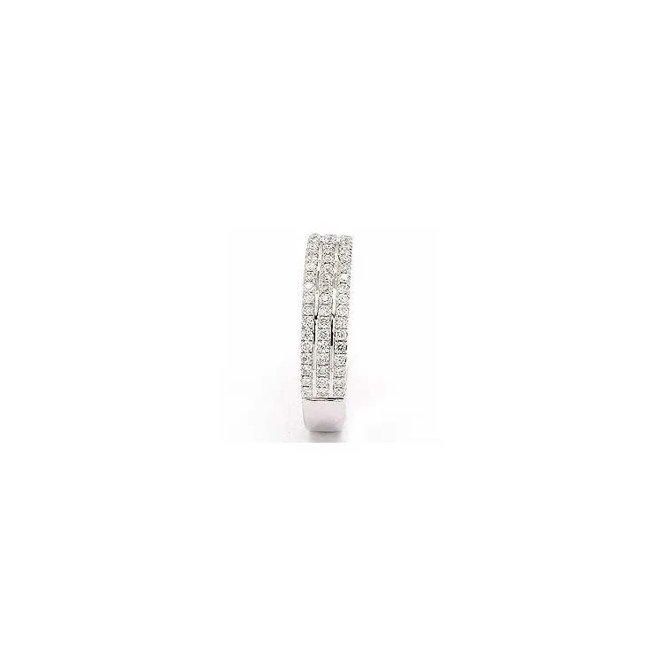 bestillingsvare - diamant ring i 14 karat hvitt gull 0,40 ct