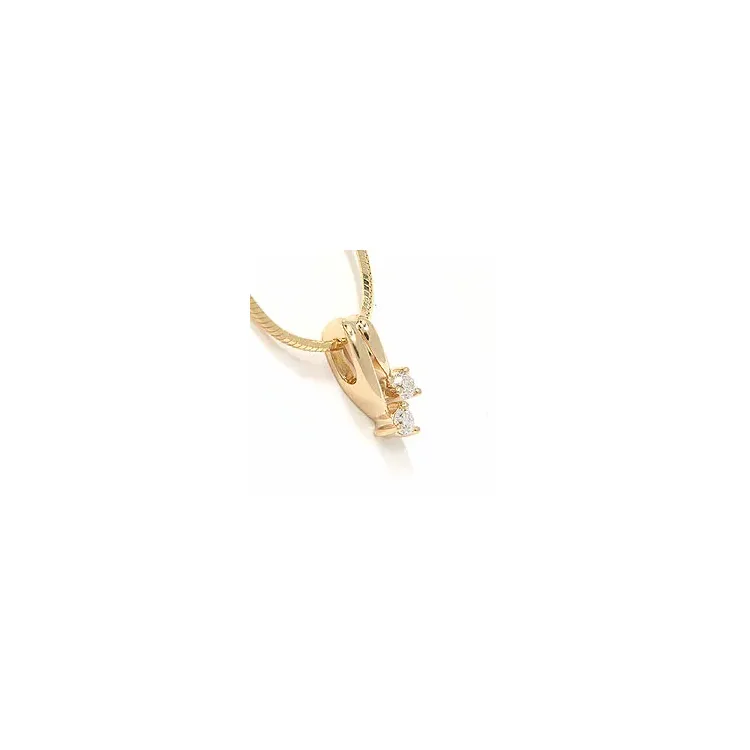 anheng i 14 karat gull 0,15 ct