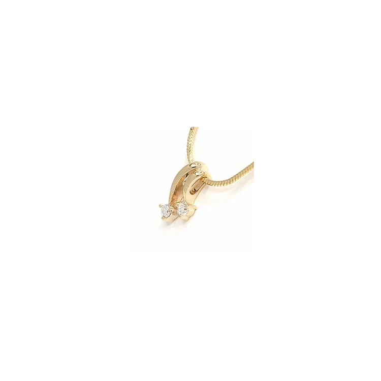 anheng i 14 karat gull 0,15 ct