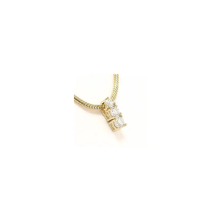Diamantanheng i 14 karat gull 0,20 ct